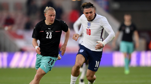 Keren! Jack Grealish Dipuji Mirip Ronaldo Usai Inggris Bekuk Austria