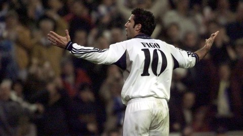 Luis Figo. Foto: AFP