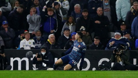Hasil Liga Inggris: Arsenal Pesta Gol di Markas Leeds United (1)