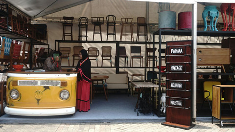 Indonesia International Furniture Expo 2018. Foto: Helmi Afandi/kumparan