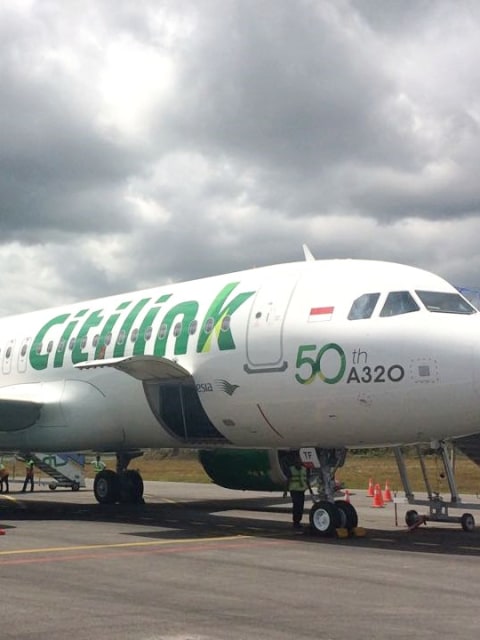 Ilustrasi pesawat Citilink. Foto: Kelik Wahyu/kumparan