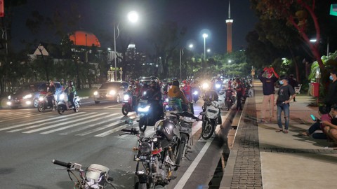 Foto: Menikmati Jakarta yang Berbeda di Malam Tahun Baru (22)