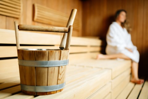 Ilustrasi Ibu Hamil Melakukan Sauna Foto: Shutter Stock