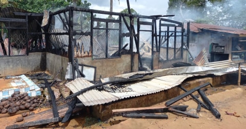 Kebakaran Hanguskan 2 Rumah di Liakutu, Sikka 