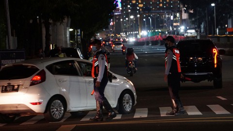 Foto: Menikmati Jakarta yang Berbeda di Malam Tahun Baru (5)