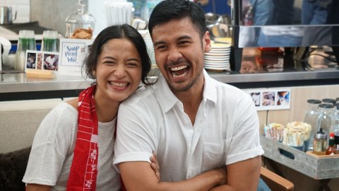 Putri Marino dan Chicco Jerikho. Foto: Garin Gustavian/kumparan