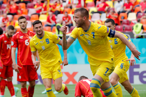 5 Pemain Ukraina dengan Rating Tertinggi saat Hajar Makedonia Utara di Euro 2020
