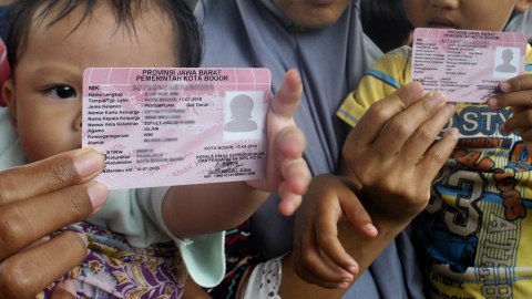 Ilustrasi Kartu Identitas Anak. Foto: ANTARA/Arif Firmansyah