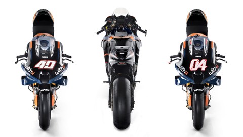 Yamaha YZR-M1 yang digunakan RNF pada MotoGP 2022. Foto: Yamaha Racing