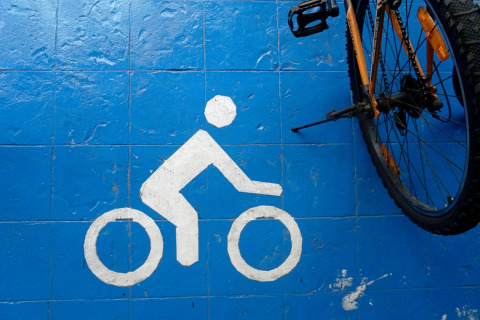 Parkir Sepeda di stasiun MRT Cipete, Jakarta. Foto: Nugroho Sejati/kumparan