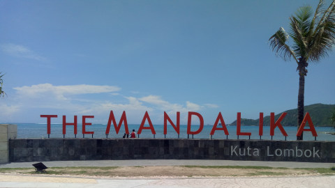 Suasana di Kawasan Ekonomi Kreatif (KEK) Mandalika, Lombok.   Foto: Michael Agustinus/kumparan