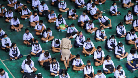 Sekolah di Thailand kembali dibuka