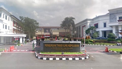 Perguruan Tinggi Ilmu Kepolisian (PTIK). Foto: Dok. Google Street View