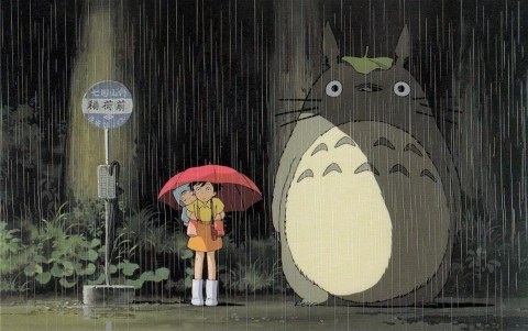 Film animasi Studio Ghibli, 'Tonari no Totoro' atau 'My Neighbor Totoro' (1988) Foto: IMDb/© 2008 - Studio Ghibli, Tonari no Totoro (1988)