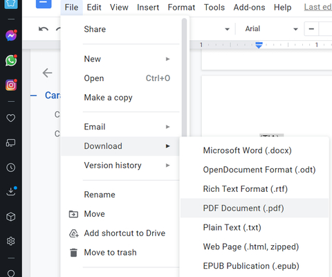 Cara Membuat File PDF Lewat Word, WPS, dan Google Docs (3)