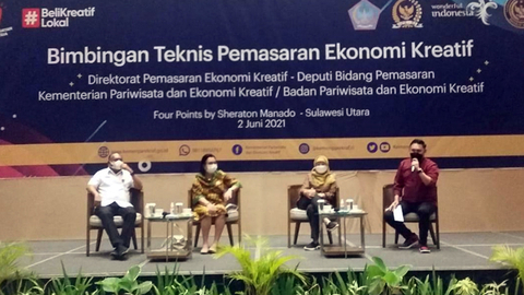 Kemenparekraf dan Adriana Dondokambey Gelar Bimtek untuk Pelaku Usaha Kuliner