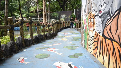Kebun Binatang Surabaya. Foto: Instagram/@kebunbinatangsurabaya