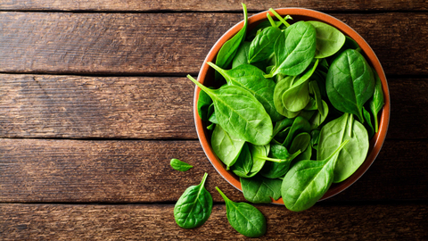 Ilustrasi bayam. Foto: Shutter Stock