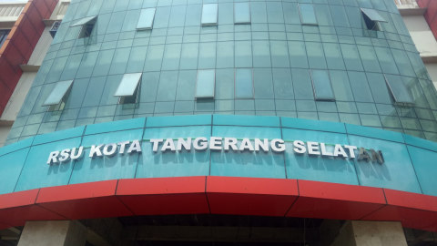 Gedung RSUD Kota Tangerang Selatan Foto: Adim Mugni/kumparan