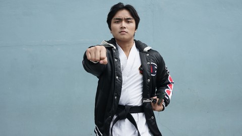 Leon Dozan saat ditemui di kawasan Tendean, Jakarta, Kamis, (20/2).  Foto: Ronny