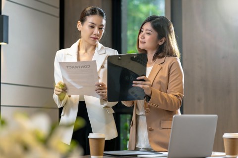 Ilustrasi berkolaborasi dalam pekerjaan. Foto: Shutterstock 