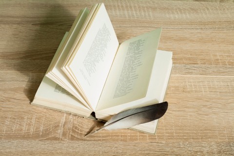 Ilustrasi buku puisi. Foto: Shutter Stock