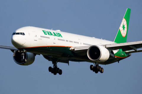 Pesawat EVA Air Foto: Shutter Stock