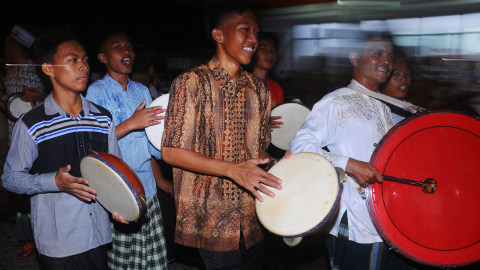 Ilustrasi Takbiran Foto: Aloysius Jarot/Antara