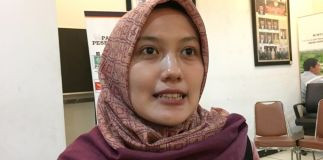Peneliti Puskapol UI, Delia Wildianti, di Kantor KPU RI, Minggu (19/5). Foto: Muhammad Darisman/kumparan
