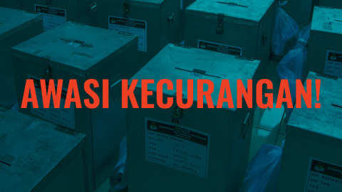 Awasi Kecurangan (Ilustrasi) Foto: Aprillio Akbar/Antara