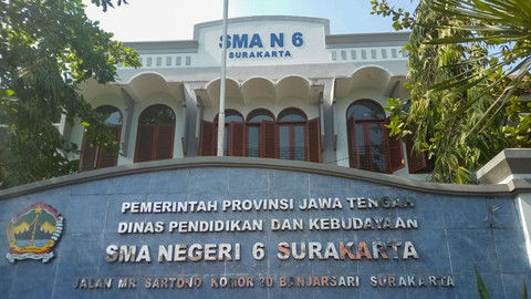 SMAN 6 Surakarta, Jawa Tengah. Dulu namanya SMPP. Foto: Dok. Istimewa