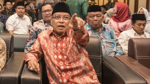 Mantan Ketua Umum PBNU Said Aqil. Foto: ANTARA/Agung Radjasa