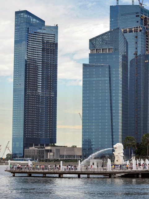 Ilustrasi Singapura. Foto: AFP