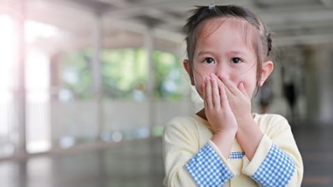 Ilustrasi Anak gagap bicara. Foto: Thinkstock