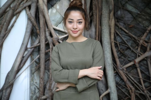 Pemain film Rasuk 2, Nikita Willy saat berkunjung ke kantor kumparan. Foto: Fitra Andrianto/kumparan