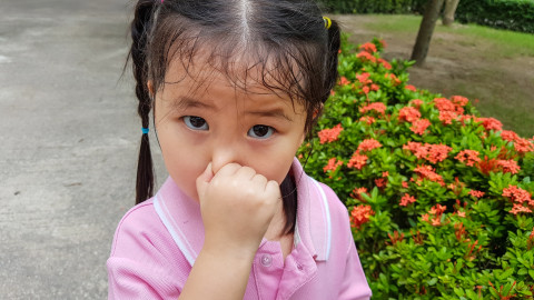 Ilustrasi anak balita bau badan. Foto: Shutter Stock