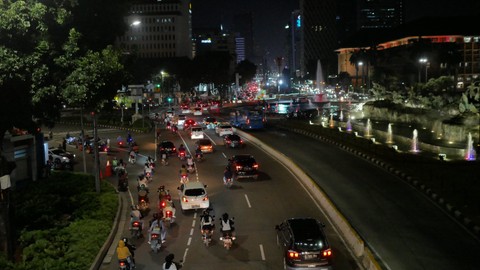Foto: Menikmati Jakarta yang Berbeda di Malam Tahun Baru (9)