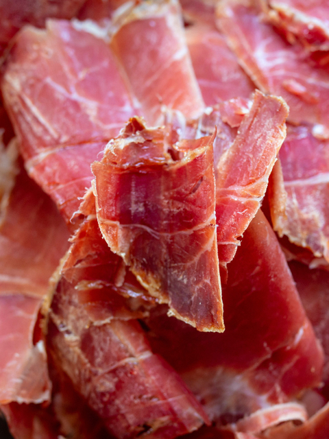 Ilustrasi daging ham iberia. Foto: Shutter Stock