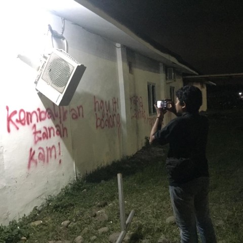 ptpn 2 sumut dirusak massa demo