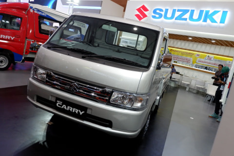 Suzuki Carry pikap tipe Luxury Foto: Aditya Pratama Niagara/kumparan