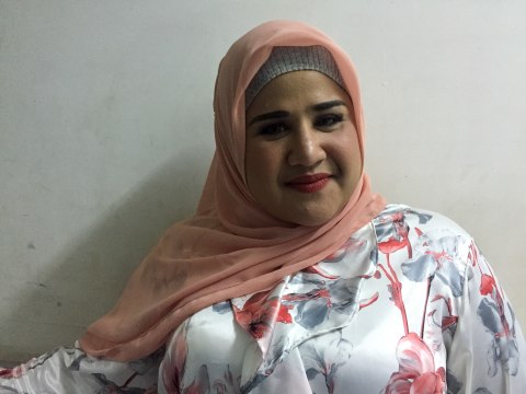 Artis Dhawiya Zaida saat ditemui dikawasan Tendean, Jakarta, Kamis, (5/9). Foto: Sarah Yulianti Purnama/kumparan