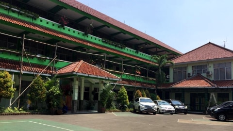Suasana di SMAN 28 Jakarta. Foto: Andesta Herli Wijaya/kumparan