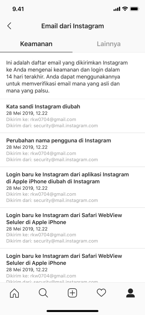 Instagram Punya Fitur Baru Untuk Cegah Pengguna Tertipu Email Penipuan Kumparan Com