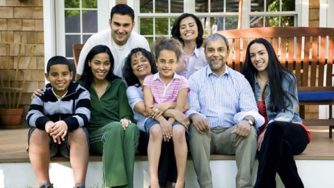 Ilustrasi kumpul keluarga Foto: Thinkstock