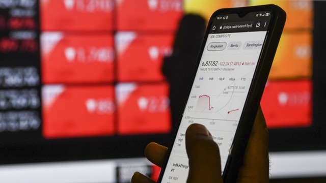 IHSG Anjlok Imbas Konflik Rusia Ukraina