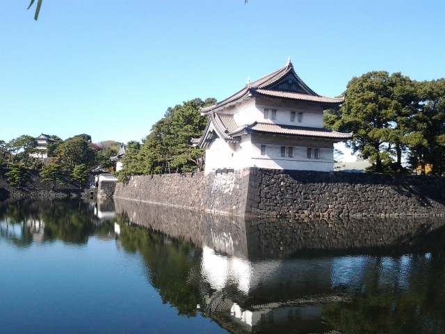 Istana Kaisar Jepang di daerah Chiyoda, Tokyo, Jepang (Foto: Yudhistira Amran Saleh)