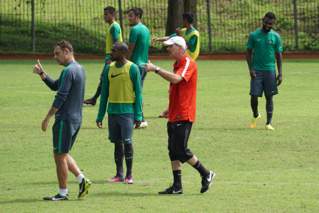 Pelatih kepala Timnas Indonesia Alfred Riedl. (Foto: Aditia Noviansyah/kumparan)