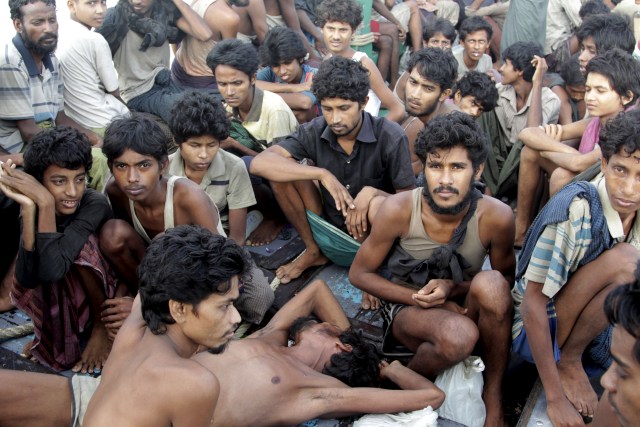 Pengungsi Rohingya (Foto: AP Photo/S. Yulinnas)