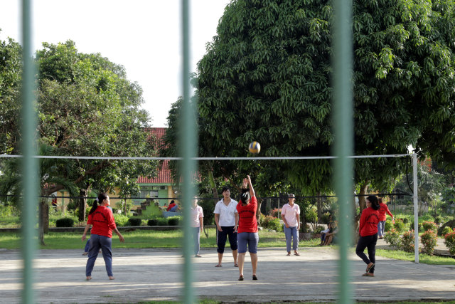 Kegiatan Olahraga di Lapas Tangerang