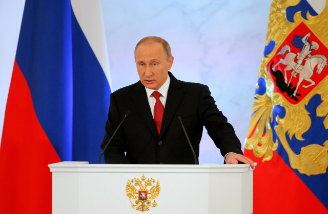 Presiden Rusia Vladimir Putin (Foto: Reuters/Maxim Shemetov/File Photo)
